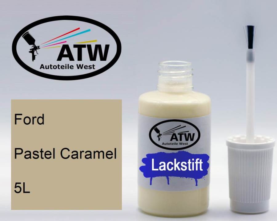 Ford, Pastel Caramel, 5L: 20ml Lackstift, von ATW Autoteile West.